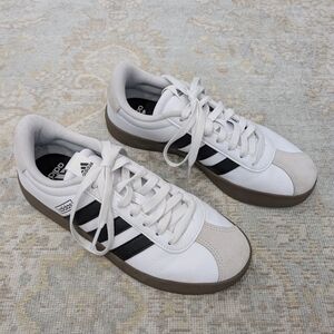 Adidas White and Black Sneakers